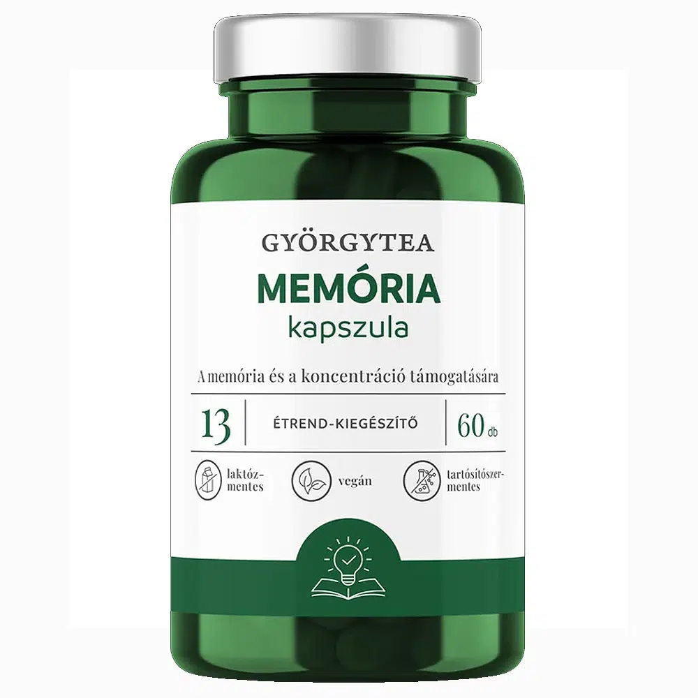 Györgytea Memória kapszula - 60db 1 Györgytea Memória kapszula - 60db