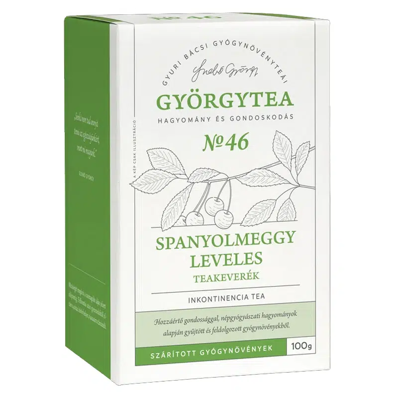Györgytea Spanyolmeggy leveles teakeverék - 100g 1 Györgytea Spanyolmeggy leveles teakeverék - 100g