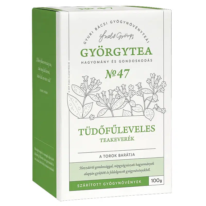 Györgytea Tüdőfűleveles teakeverék - 100g 1 Györgytea Tüdőfűleveles teakeverék - 100g