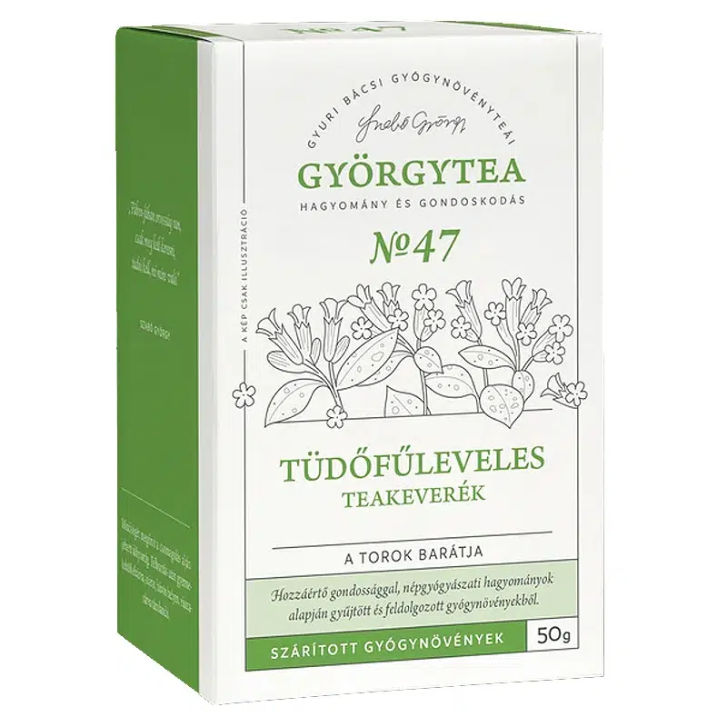 Györgytea Tüdőfűleveles teakeverék - 50g 1 Györgytea Tüdőfűleveles teakeverék - 50g