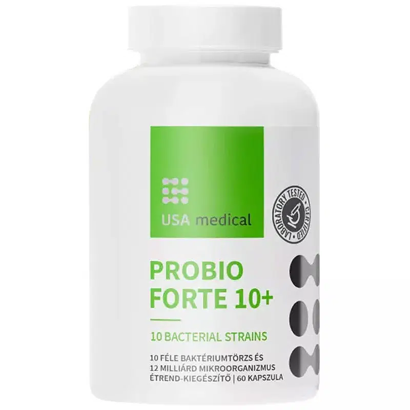 USA Medical Probio Forte 10+ kapszula - 60db 1 USA Medical Probio Forte 10+ kapszula - 60db