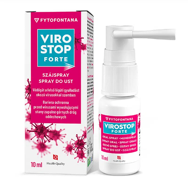 Fytofontana Virostop Forte szájspray - 10ml 1 Fytofontana Virostop Forte szájspray - 10ml