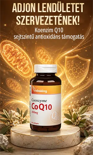 Vitaking Q10 koenzim 100mg kapszula – 30db