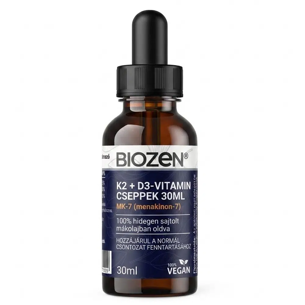 Biozen K2-D3-E-vitamin cseppek - 30ml 1 Biozen K2-D3-E-vitamin cseppek - 30ml