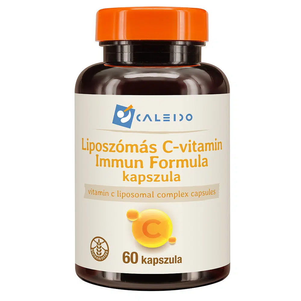 Caleido Liposzómás C-vitamin Immun Formula kapszula - 60db 1 Caleido Liposzómás C-vitamin Immun Formula kapszula - 60db