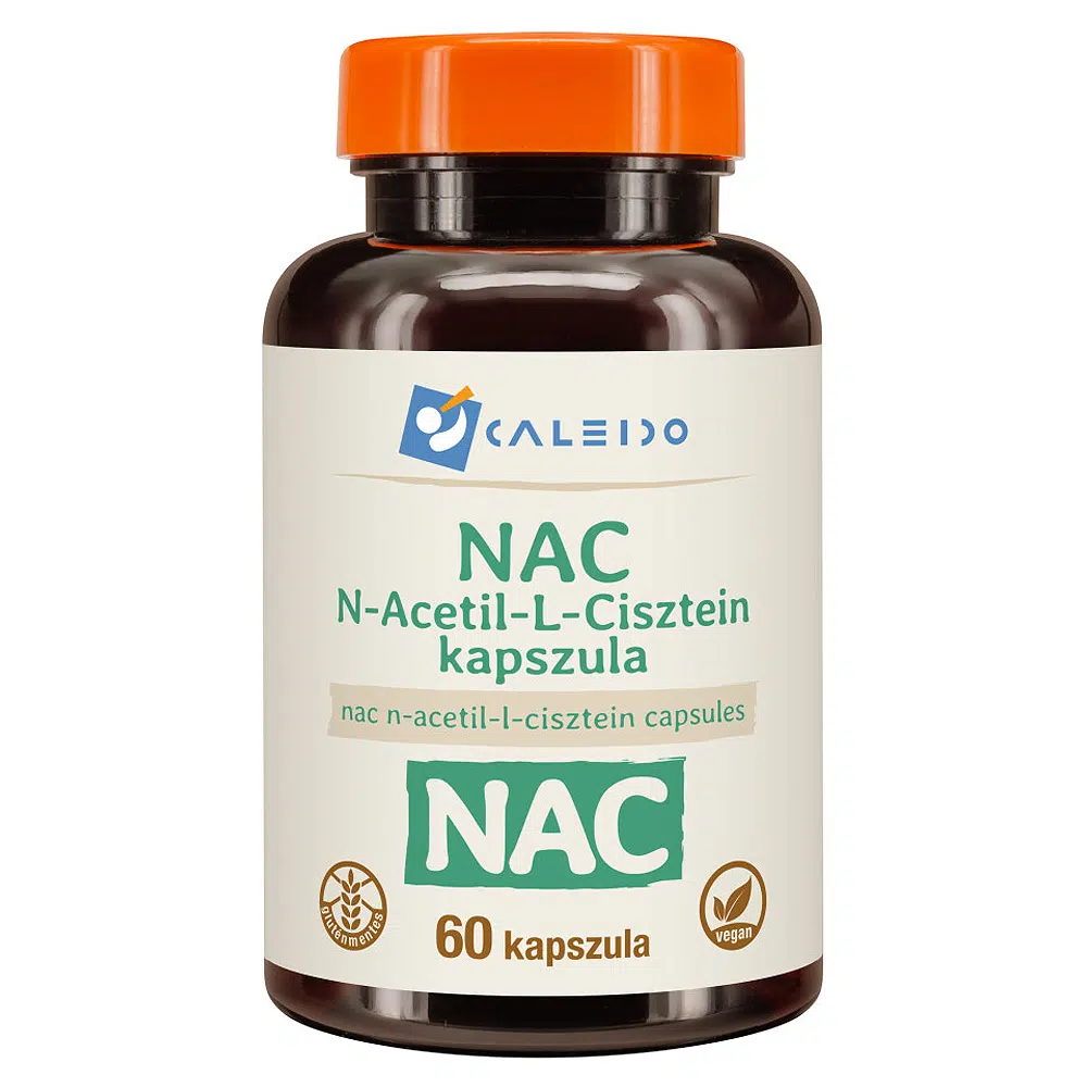 Caleido NAC N-acetil-L-cisztein kapszula - 60db 1 Caleido NAC N-acetil-L-cisztein kapszula - 60db