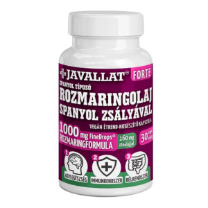 Javallat Forte Spanyol típusú rozmaringolaj spanyol zsályával kapszula 60db