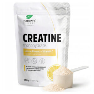 Nature's Finest Creatine Monohydrate citrom ízzel - 300g