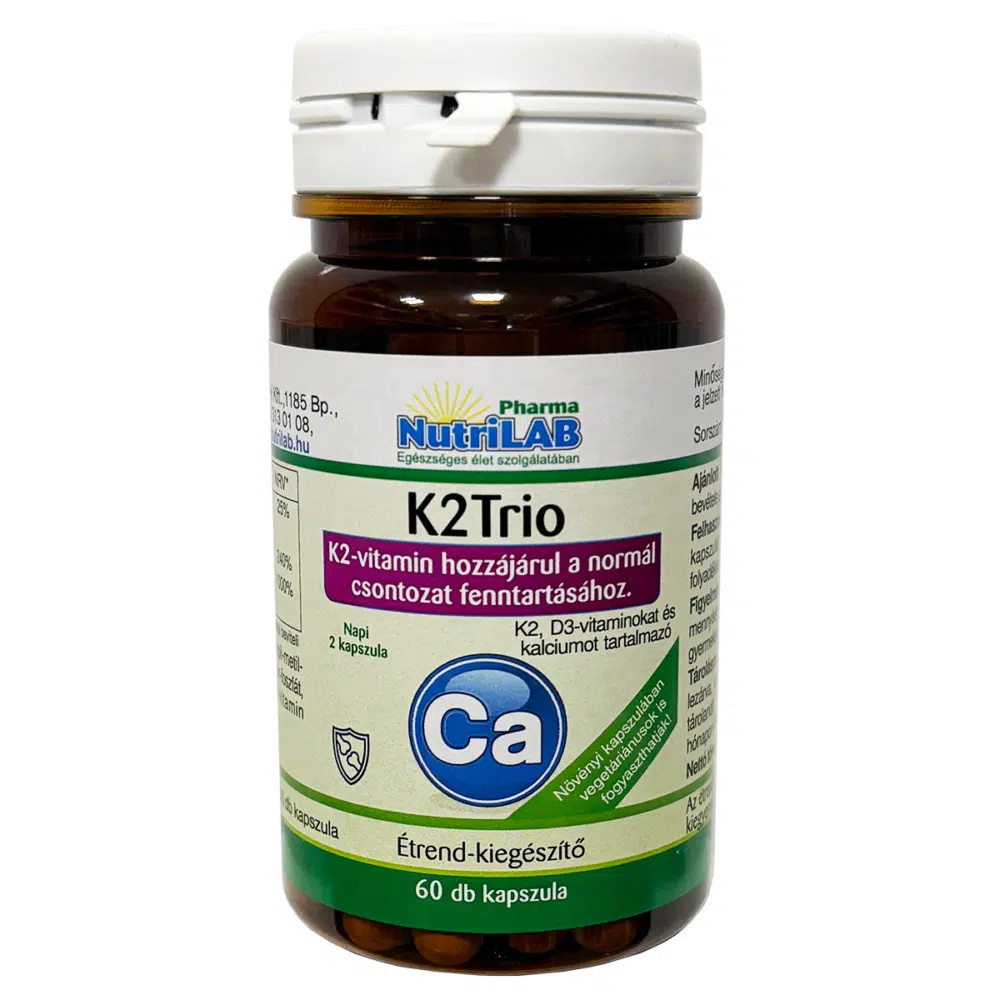 NutriLAB K2Trio kapszula- 60db 1 NutriLAB K2Trio kapszula- 60db