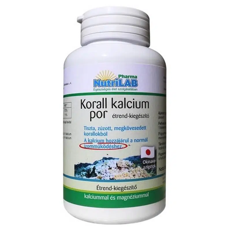 NutriLAB Korall Kalcium (Okinava) por - 100g 1 NutriLAB Korall Kalcium (Okinava) por 100g