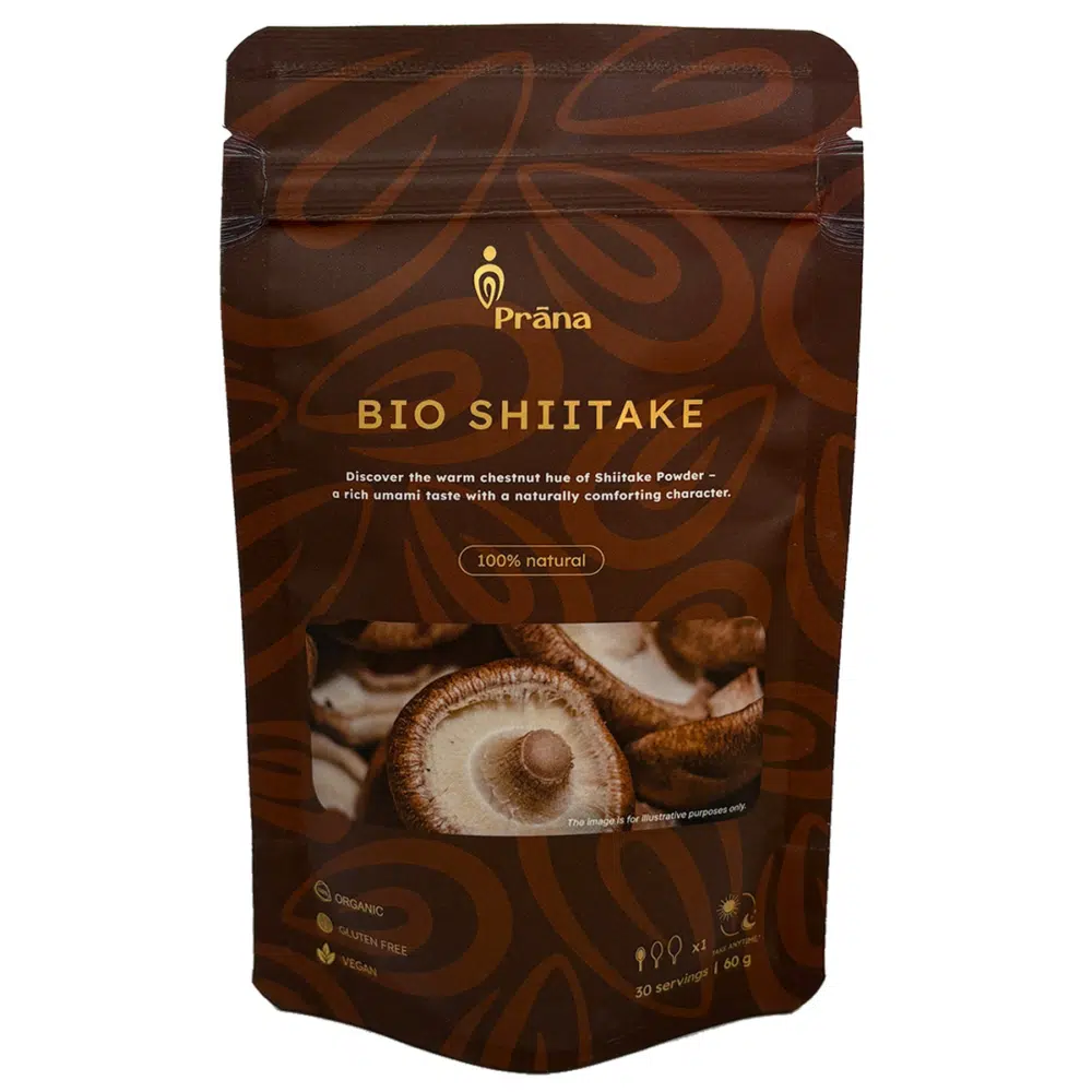 Prana Bio Shiitake por - 60g 1 Prana Bio Shiitake por - 60g