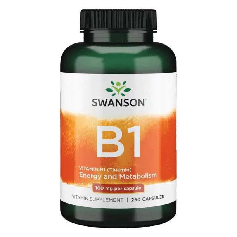 Swanson B1-vitamin (Tiamin) kapszula - 250db 1 Swanson B1-vitamin (Tiamin) kapszula - 250db