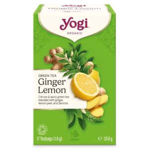 Yogi Zöld tea gyömbér-citrom tea 17 filter